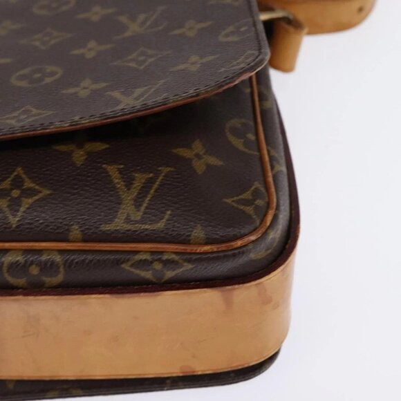 LOUIS VUITTON Monogram Cartouchiere GM Shoulder Bag M51252 LV Auth BA5913 - Picture 4 of 16